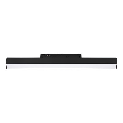 Difusor Lineal Smart Para Riel Magnético 12w 300mm. Mks Negro