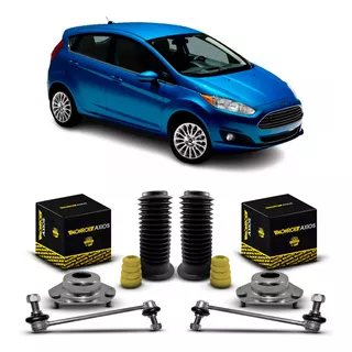 2 Kit Do Amortecedor Dianteiro New Fiesta 2012 2013 14 15 16