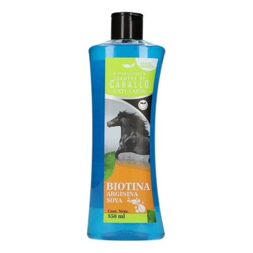 Shampoo Caballo Fushion Shanatural's®bergamota Biotina 850ml