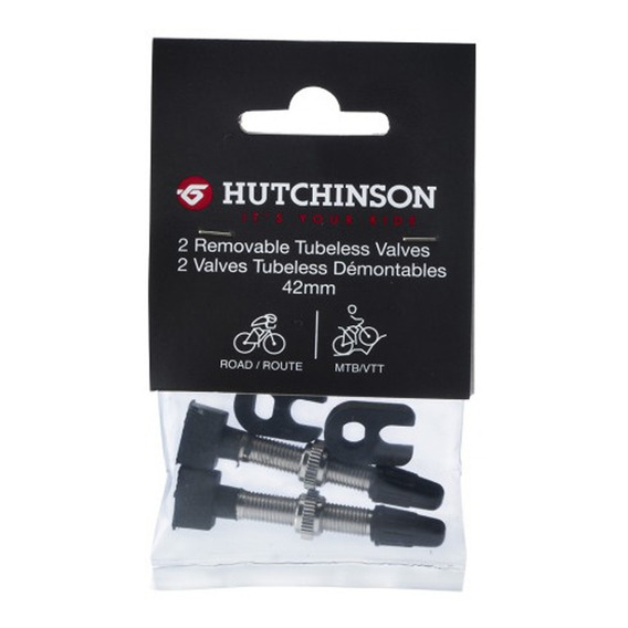 Valvulas Para Bicicleta Hutchinson 42mm (par) Tubeless