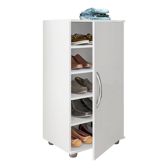 Comoda Zapatera 2 Puertas Mueble Organizador Dormitorio