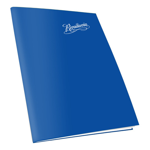 Cuaderno Tapa Flexible Rayado 48h Rivadavia Azul