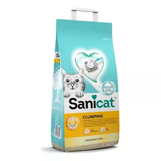 Sanicat Arena Sanitaria Gato Aglutinante 12kg X 12kg De Peso Neto