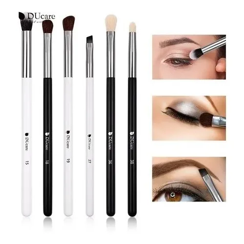 Juego De Brochas De Maquillaje Ducare 6 Unidades Brochas