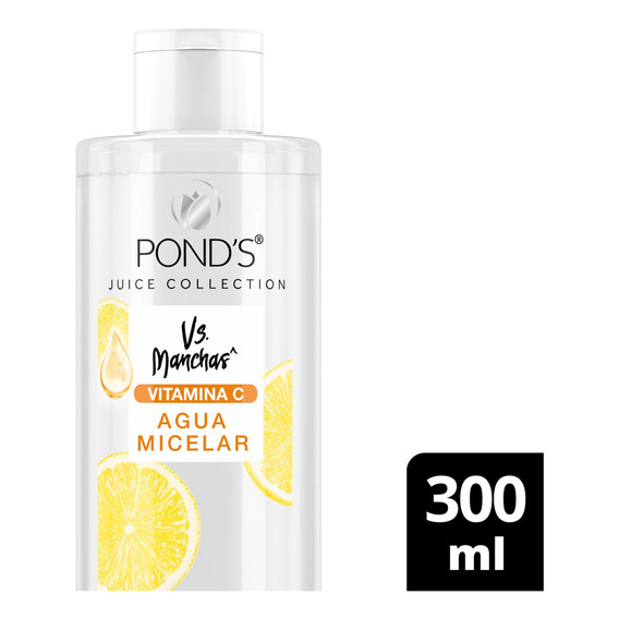 Agua Micelar Pond's Juice Collection Vitamina C 300 Ml Momento de aplicación Día/Noche Tipo de piel Mixta