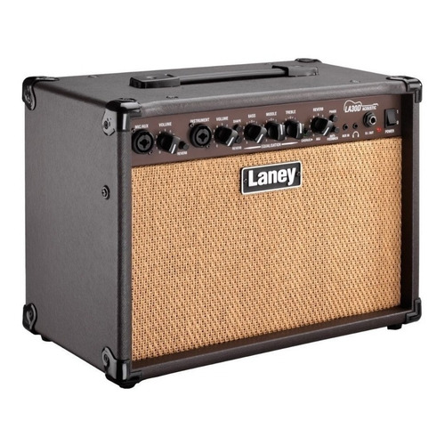 Amplificador Laney LA Series LA30D para guitarra de 30W cor marrom/creme 120V
