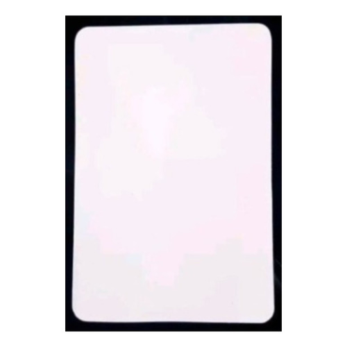 Tapa Ciega Autoadhesiva Para Caja Luz Rectangular Color Blanco