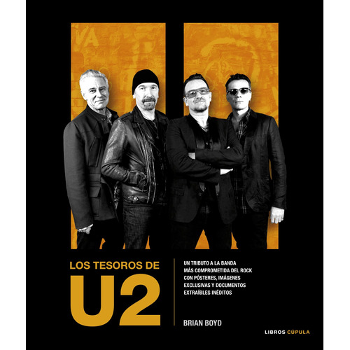 Los tesoros de U2, de Boyd, Brian. Serie De Música Editorial Cúpula México, tapa dura en español, 2015