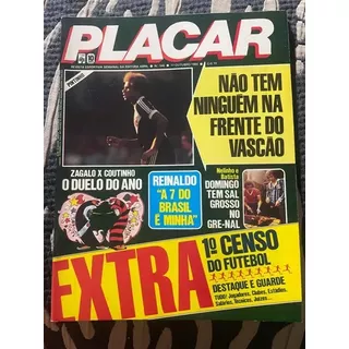 Revista Revista  Placar / Numero 546 / Revista  Placar / 