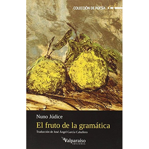 El Fruto De La Gramatica, De Júdice, Nuno. Editorial Valparaiso, Tapa Blanda, Edición 1 En Español, 2015