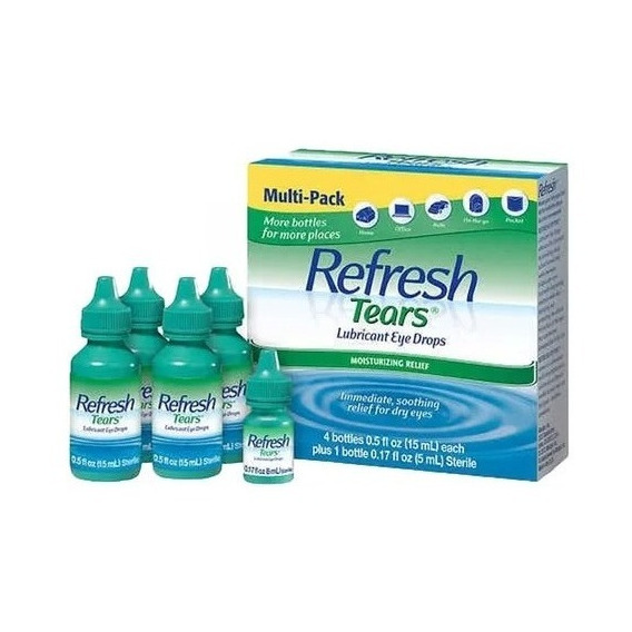 Refresh Tears Gotas Lubricantes Para Ojos 