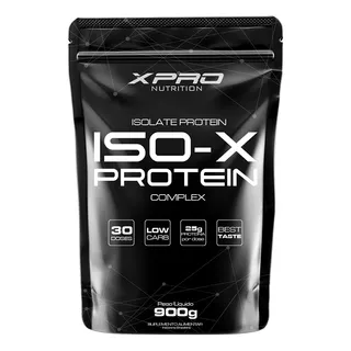 Whey Isolate Protein Iso-x Complex 900g Xpro Nutrition Sabor Baunilha