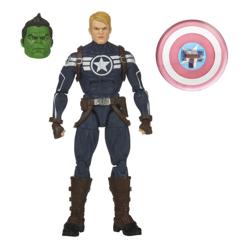 Figura De Acción Marvel Legends Series Comandante Rogers