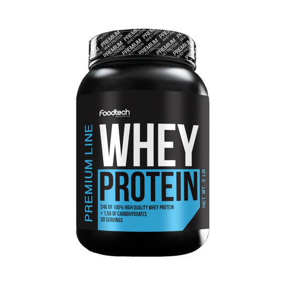 Whey Protein Premium Line 2 Lbs - Foodtech Sabor Delicated Cookies & Cream