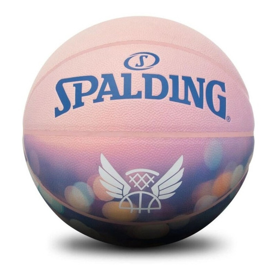 Balón Basketball Spalding Trend Nightfall #7 Rosado // Bamo
