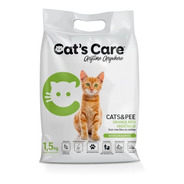 Granulado Higiênico P/ Gatos Areia Cat's Care Cats&pee 1,5kg