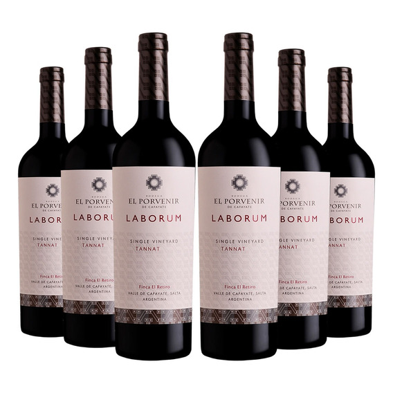 Vino Laborum Single Vineyard Tannat Caja X6 Unidades