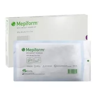 Curativo Mepiform 10x18cm P/ Cicatrizes Silicone Molnlycke 