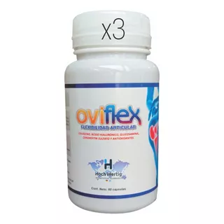 Oviflex Pack Tratamiento 3 Envases X 60 Caps Hoch Wertig Sabor Sin Sabor