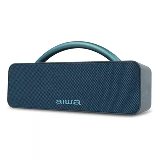 Parlante Aiwa Boombox Aws80bt-bl Portátil Bluetooth Color Azul