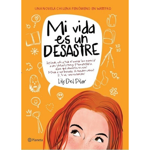 Libro Mi Vida Es Un Desastre Lily Del Pilar Novela 