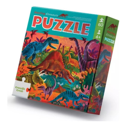 Puzzle Rompecabezas Brillante Crocodile Creek