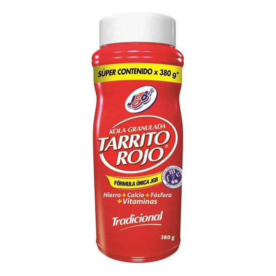 Kola Granulada Tarrito Rojo Tradicional 330gr