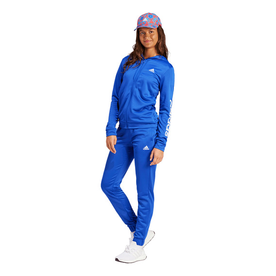 Conjunto Deportivo adidas Casual Linear Mujer Azul
