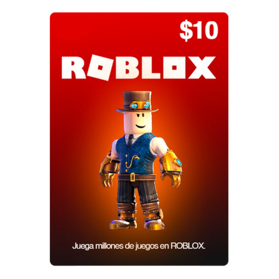 Roblox 10$ Tarjeta De Regalo Entrega Rapida