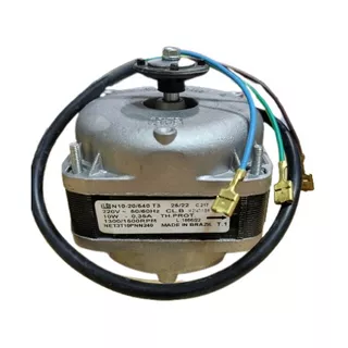 Motor Cuadrado  Elco 10w Forzador Refrigeracion Heladera