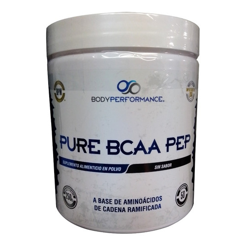 Bodyperformance Aminoácidos Pure Bcaa Pep 250g Sabor Sin sabor