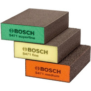 Set De Esponjas Abrasivas Para Lijado Bosch 3 Piezas Lijas