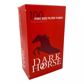 Caixa De Tubo Vermelha Dark Horse X100 Unidades