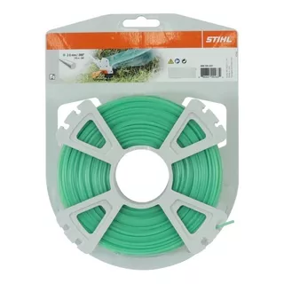 Hilo De Corte Stihl 00009302337 Redondo 2mm 123m 02100950 Color Verde