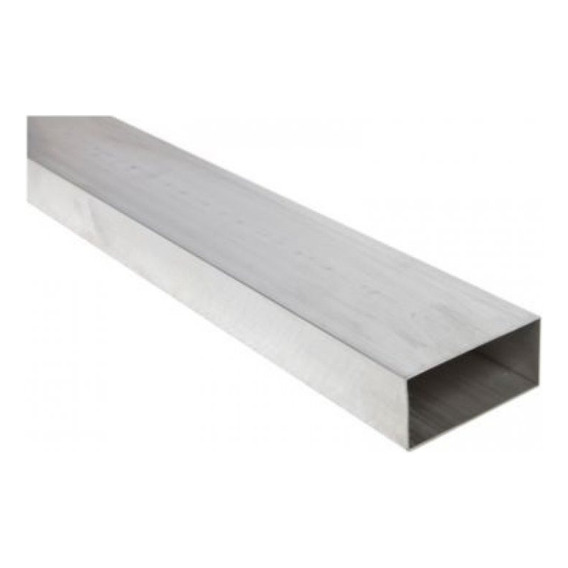 Regla De Aluminio Reforzada 50x25mm 2mts Albañileria