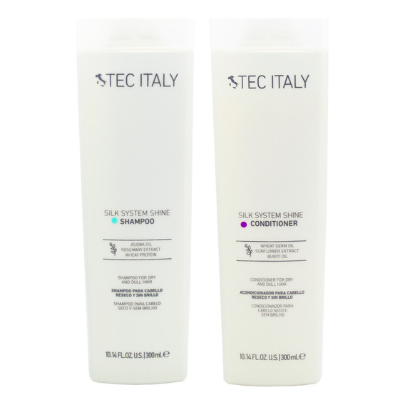 Tec Italy Silk System Shine Kit Shampoo Acondicionador Chico