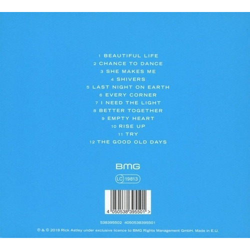 Rick Astley Beautiful Life Versión del álbum CD