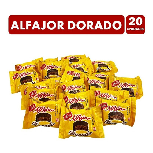 Alfajor Dorado (20 Alfajores)