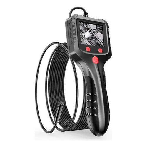 Camara Endoscopica Con Pantalla Color Monitor Inspección Color Negro