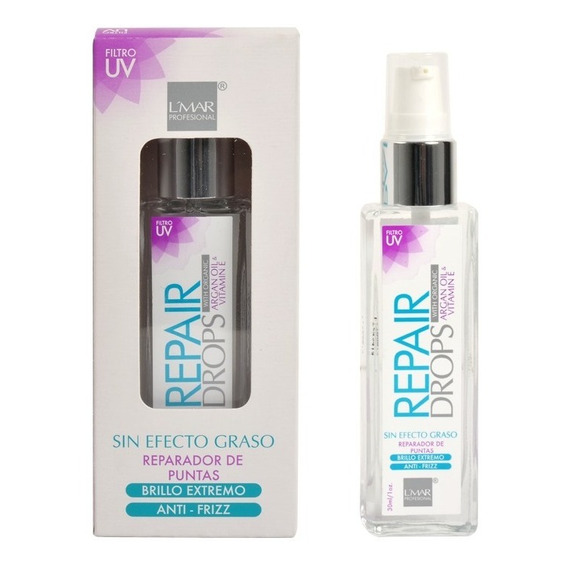 Reparador de Puntas Repair Drops Organic Argan Oil Lmar X 30 Ml