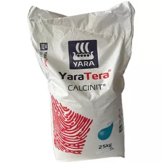 Yaratera Calcinit 25k Fertilizante Soluble Nitrato Calcio