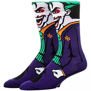 Calcetines Calcetas Diseño Joker Algodón, Talla Adulto