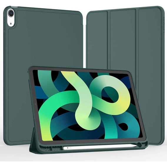 Estuche Funda Smart Case iPad 10 10.9 2022 Con Ranura Pencil