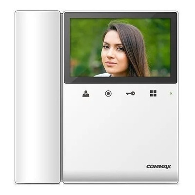 Commax Portero Electrico Visor Kit Frente + 2 Monitores 43k