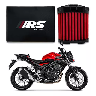 Filtro Esportivo Lavável Honda Cb500f Abs 2018-2022 Rs