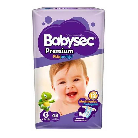 Pack X 36 Unid. Pañal  Prhipgde 40 Un Babysec Pañale Pro