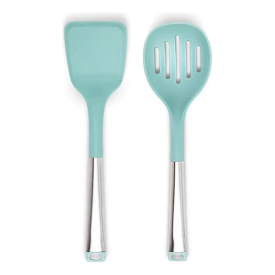 Utensilios Cocina Jade Cook Cuchara Ranurada + Volteador