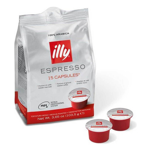 Café Illy Cápsulas Mitaca Espresso Clásico Exclusivas para Cafeteras Mitaca modelo MPS