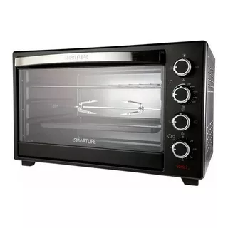 Horno De Mesa Eléctrico Smartlife Sl-tor060 60l Negro 220v