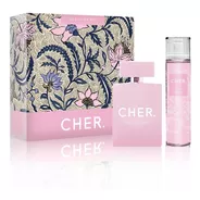 Set Perfume Mujer Cher Deciocho 100 Ml Edp + Body Splash Ii
